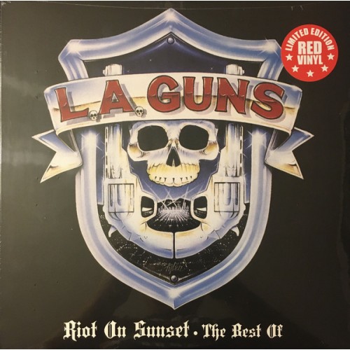 Виниловая пластинка L.A. Guns — RIOT ON SUNSET - BEST OF (LIMITED ED.,RED VINYL) (LP)