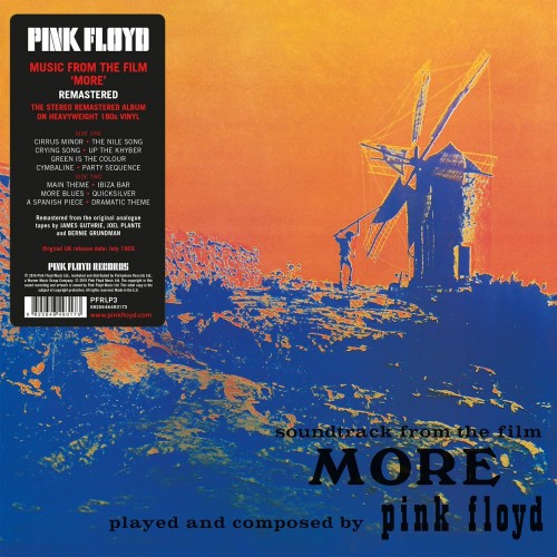 Виниловая пластинка Pink Floyd MUSIC FROM THE FILM MORE (180 Gram/Remastered)