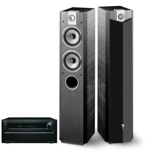 Домашний кинотеатр Onkyo TX-NR1010 black + Focal-JMlab Chorus 714 V