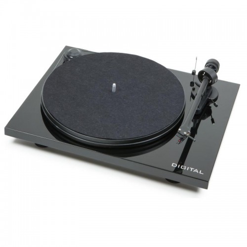 Проигрыватель винила Pro-Ject ESSENTIAL II DIGITAL (OM 5e) piano black