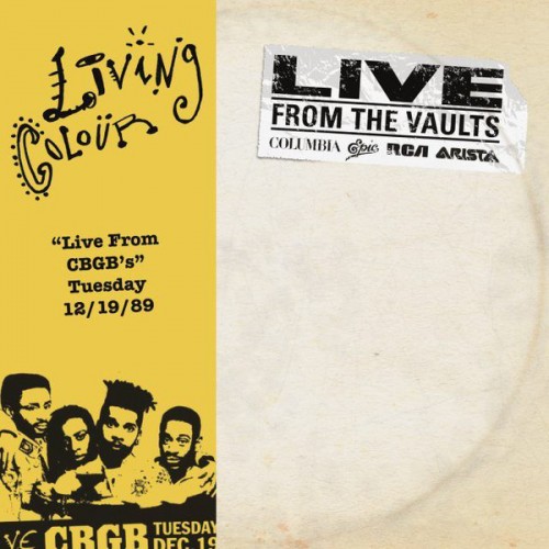 Виниловая пластинка Sony Living Colour Live At Cbgb'S (Limited Black Vinyl/OBI)