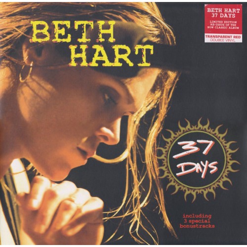 Виниловая пластинка HART BETH - 37 DAYS - TRANSPARENT (RED LP)