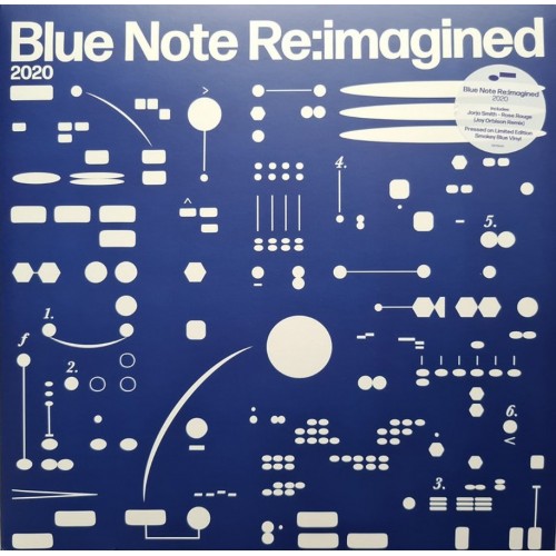 Виниловая пластинка Various Artists - Blue Note Reimagined (RSD2024, Smokey Clear & Blue Splatter Vinyl 2LP)