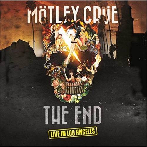 Виниловая пластинка Motley Crue – The End Live In Los Angeles (Yellow Vinyl + DVD)