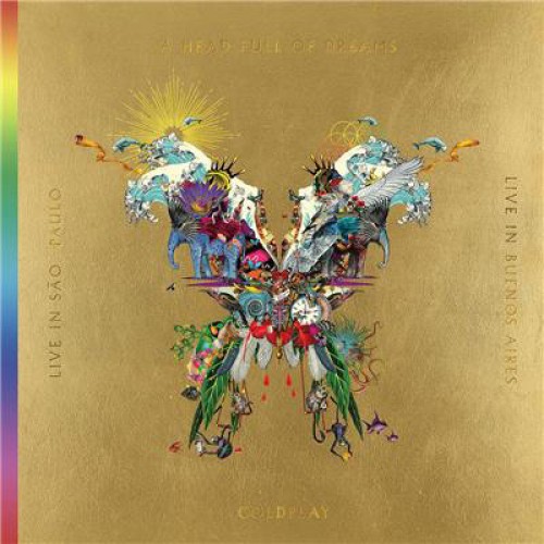 Виниловая пластинка PLG Coldplay Live In Buenos Aires / Live In Sao Paulo / A Head Full Of Dreams (Limited Box Set/3LP+2DVD/180 Gram Gold Vinyl)