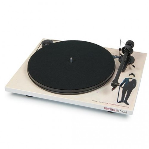 Проигрыватель винила Pro-Ject ESSENTIAL II (DC) (OM 5e) White Demon by Parov Stelar