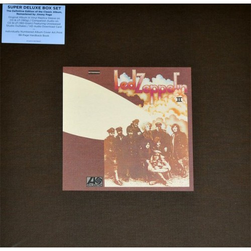 Виниловая пластинка WM Led Zeppelin Led Zeppelin Ii (SUPER DELUXE EDITION BOX SET/REMASTERED/2CD+2LP/180 GRAM/HARDBOUND 88PAGE BOOK)