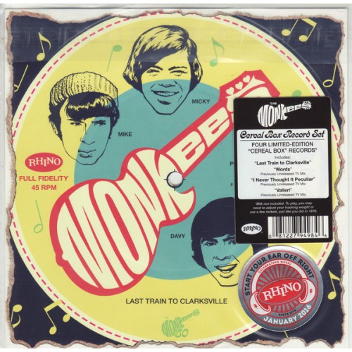 Виниловая пластинка The Monkees CEREAL BOX SINGLES (Start your ear off right/Box set)