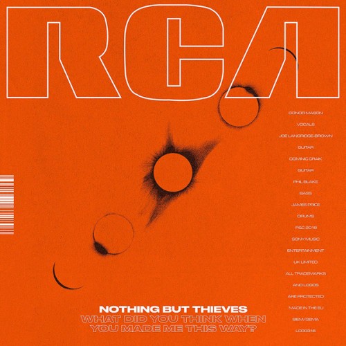 Виниловая пластинка Sony Nothing But Thieves What Did You Think When You Made Me This Way? Ep (Black Vinyl/4 Tracks)