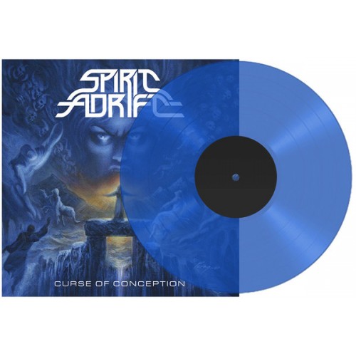 Виниловая пластинка Sony SPIRIT ADRIFT, CURSE OF CONCEPTION (Transparent Blue Vinyl)