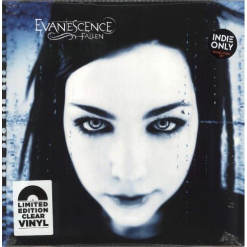 Виниловая пластинка Evanescence, Fallen (International Exclusive / Clear Vinyl w/ Aqua Blue Label)