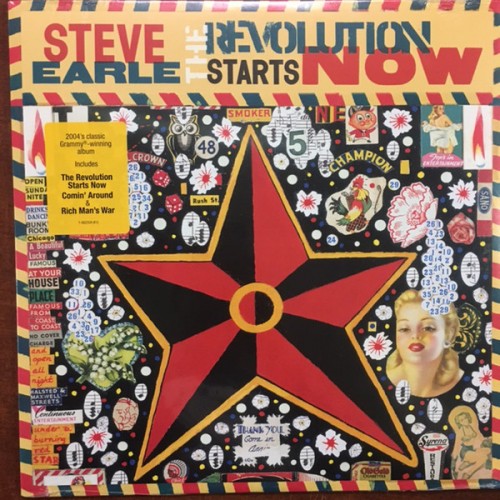 Виниловая пластинка WM Steve Earle The Revolution Starts Now (Black Vinyl)