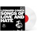 Виниловая пластинка Leonard Cohen - Songs of Love and Hate (50th Anniversary) (Black Friday 2021/Limited/White Vinyl/Booklet)