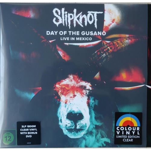 Виниловая пластинка Slipknot — DAY OF THE GUSANO (LIMITED ED.,COLOURED VINYL) (3LP+DVD)