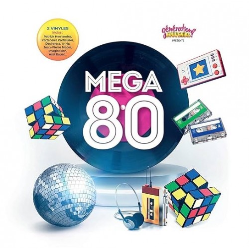 Виниловая пластинка Various Artists - Mega 80 (Black Vinyl 2LP)