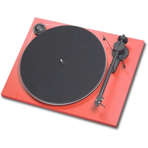 Проигрыватель винила Pro-Ject Essential (Ortofon 2M-Blue + Phono USB) red