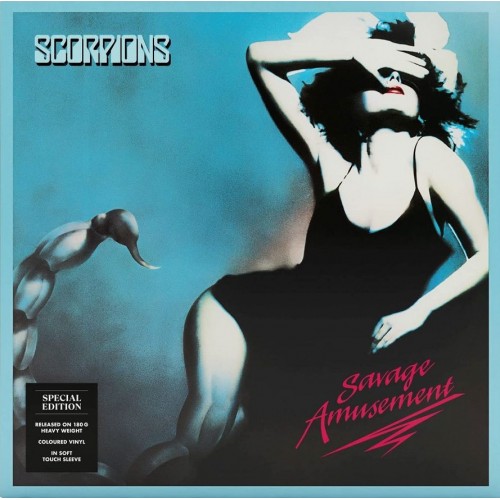 Виниловая пластинка Scorpions - Savage Amusement (180 Gram Transparent Curacao Vinyl LP)