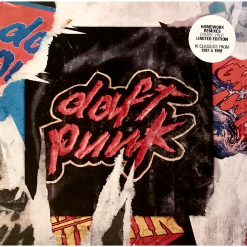 Виниловая пластинка DAFT PUNK - HOMEWORK - REMIXES (2LP)