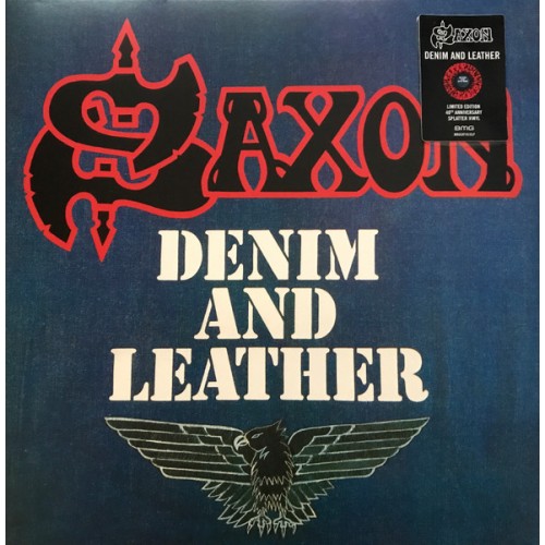 Виниловая пластинка Saxon - Denim And Leather (Coloured Vinyl LP)