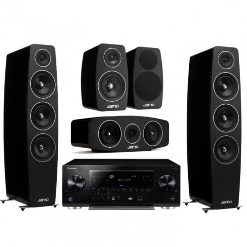 Pioneer SC-LX78-K + Jamo C 109 + Jamo C 103 + Jamo C 10 CEN high gloss black