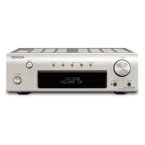 Стереоусилитель Denon DRA-F107 DAB premium silver