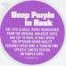 Виниловая пластинка PLG Deep Purple In Rock (Limited 180 Gram Purple Vinyl/2018 Remastered)