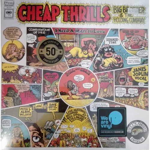 Виниловая пластинка Sony Big Brother / The Holding Company Cheap Thrills (Black Vinyl/Gatefold)