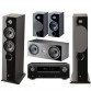 Комплект домашнего кинотеатра Focal Chora Set 5.0 (816+806+Center) Black + Denon AVR-X2600H black