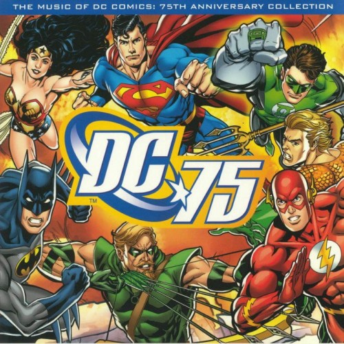 Виниловая пластинка The Music Of DC Comics: 75th Anniversary Collection (blue vinyl)