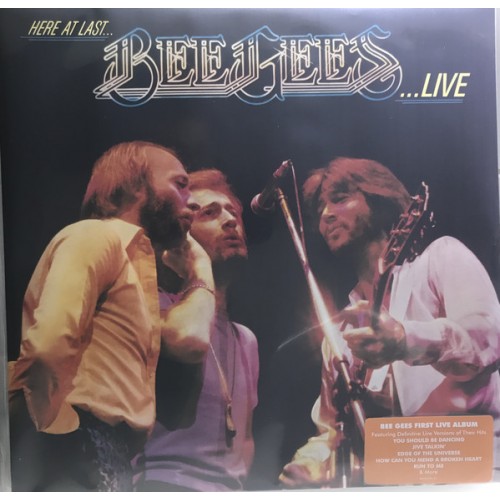 Виниловая пластинка Bee Gees — AT LAST… BEE GEES LIVE (2LP)