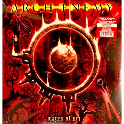 Виниловая пластинка Arch Enemy - Wages Of Sin (Red Vinyl LP)