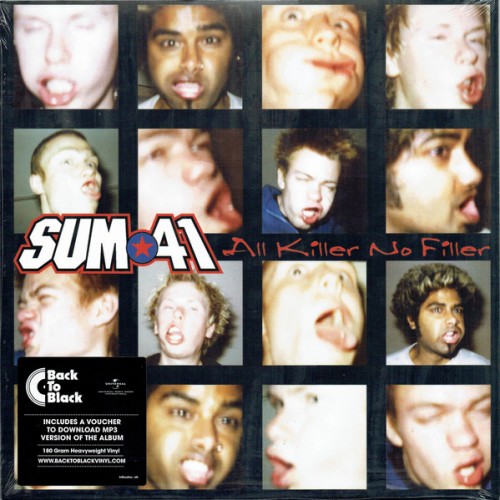 Виниловая пластинка Sum 41, All Killer No Filler (Back To Black)