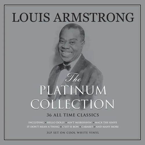 Виниловая пластинка FAT LOUIS ARMSTRONG, PLATINUM COLLECTION (180 Gram White Vinyl)