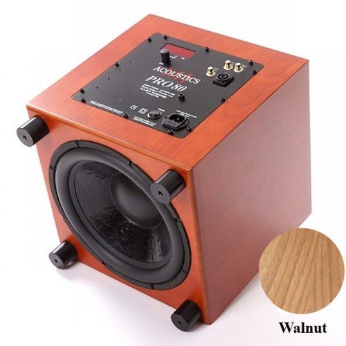 Сабвуфер MJ Acoustics Pro 80 Mk I walnut