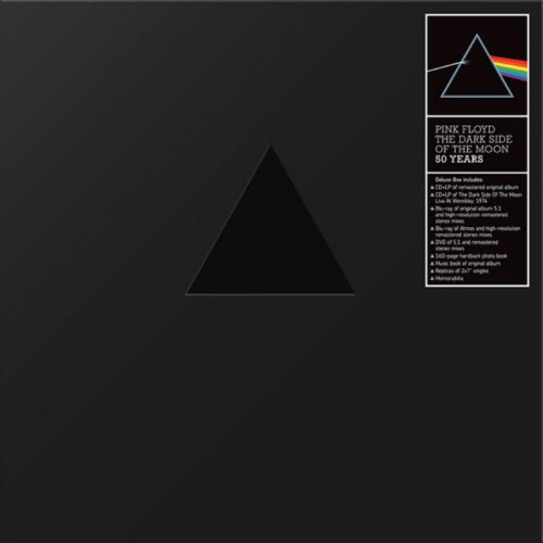 Виниловая пластинка PINK FLOYD - Dark Side Of The Moon (50Th Anniversary) (2LP+2CD+2BR+DVD+2LP7")