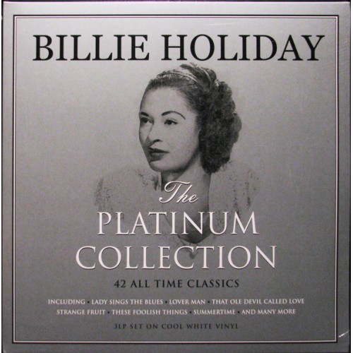 Виниловая пластинка FAT BILLIE HOLIDAY, PLATINUM COLLECTION (180 Gram White Vinyl)