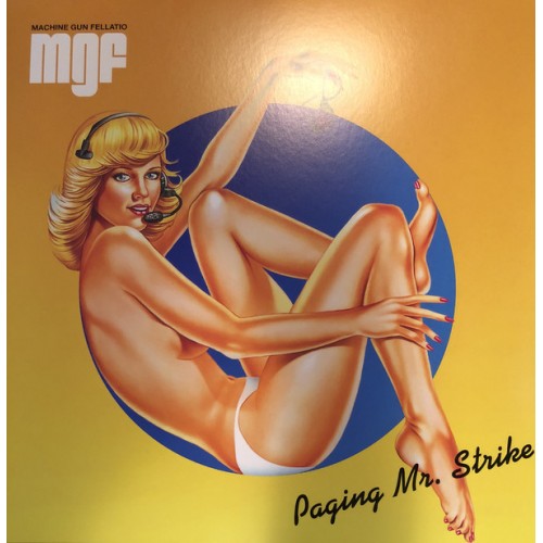 Виниловая пластинка WM Machine Gun Fellatio Paging Mr Strike (Yellow Vinyl)