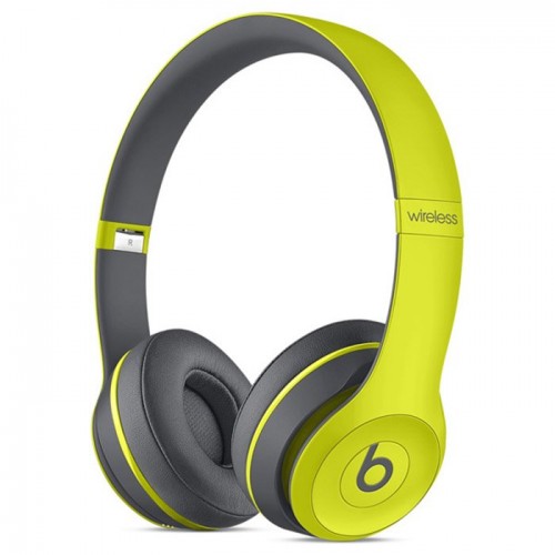 Наушники Beats Solo2 Wireless Active Collection - Yellow (MKQ12ZE/A)