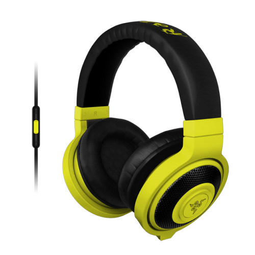 Наушники Razer Kraken Mobile Neon yellow