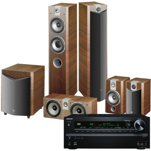 Домашний кинотеатр Onkyo TX-NR727 + Focal 716 + 705 + CC700 + SW700