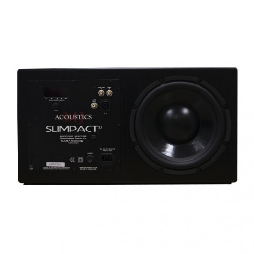 Сабвуфер MJ Acoustics Slimpact 10 black ash