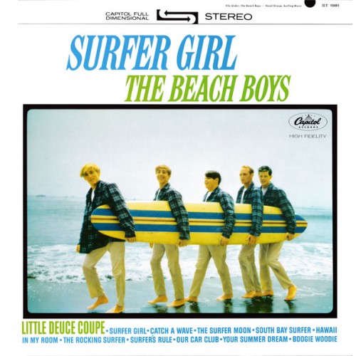 Виниловая пластинка The Beach Boys, Surfer Girl