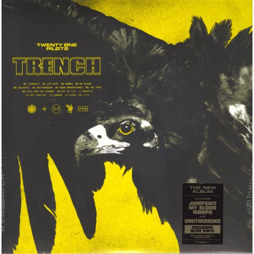 Виниловая пластинка WM Twenty One Pilots Trench (Black Vinyl/Gatefold)