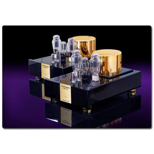 Ламповый усилитель Trafomatic Audio Reference 300B mono (black gloss/gold finish)