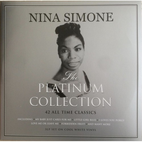 Виниловая пластинка FAT NINA SIMONE, PLATINUM COLLECTION (180 Gram White Vinyl)