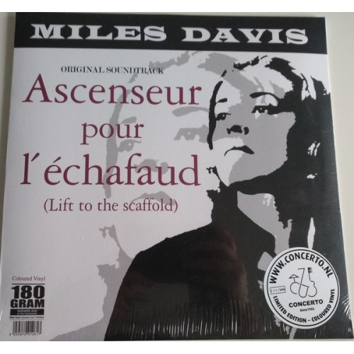 Виниловая пластинка Miles Davis — ASCENSEUR POUR L'ECHAFAUD (COLOURED VINYL,AUDIOPHILE) (LP)