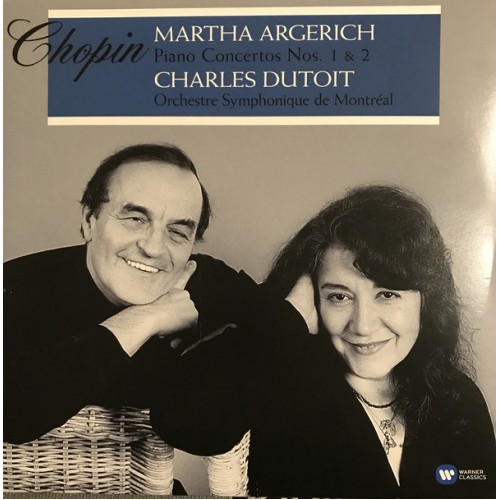 Виниловая пластинка Martha Argerich CHOPIN: PIANO CONCERTOS NOS. 1