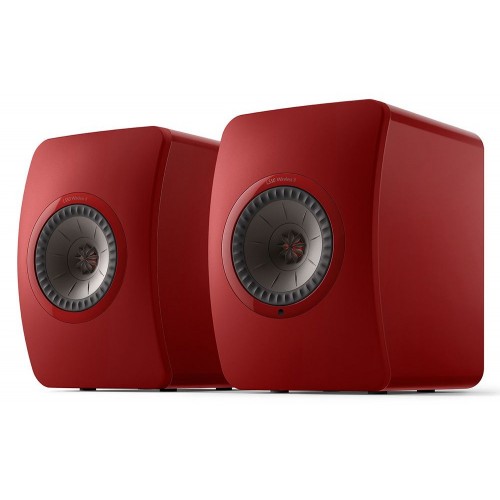 Полочная акустика KEF LS50 Wireless II Crimson Red Special Edition