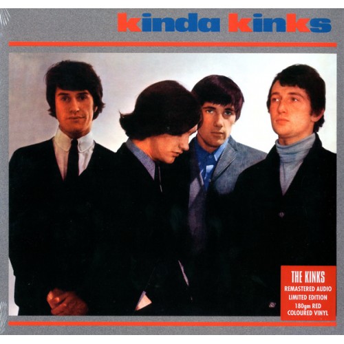 Виниловая пластинка The Kinks KINDA KINKS (180 Gram/Solid red vinyl)