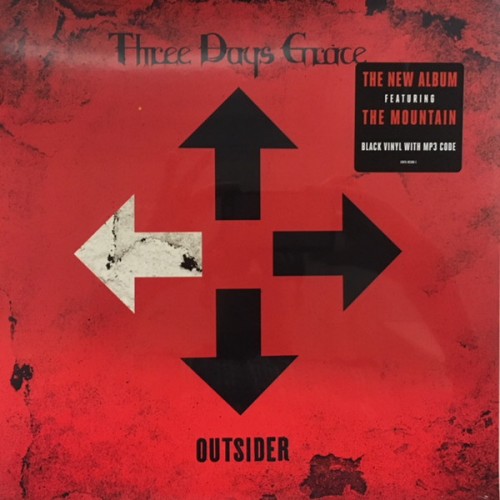 Виниловая пластинка Sony Three Days Grace Outsider (Black Vinyl)